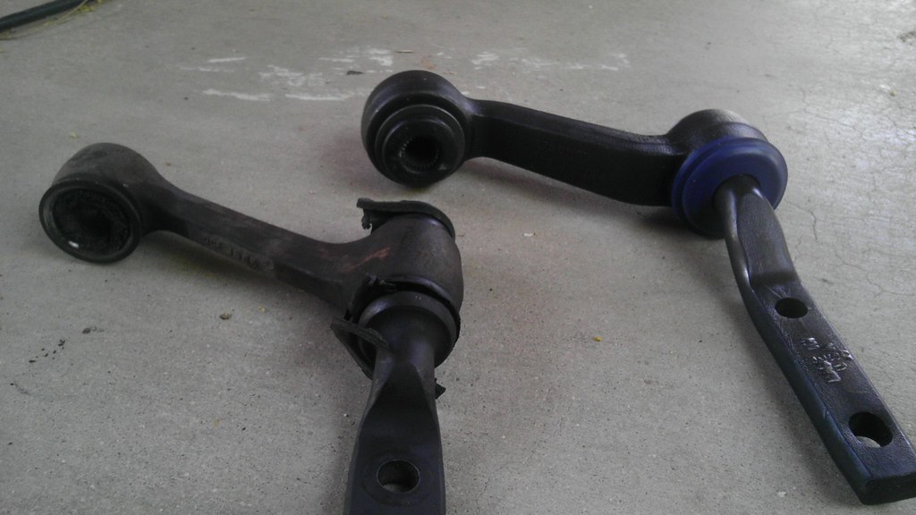 Also change center link and pitman arm? Steering, Suspension and