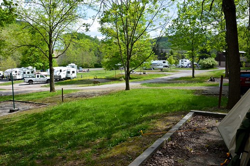 BYOV bring your own vegetables Ohiopyle Federal Outflow Campground