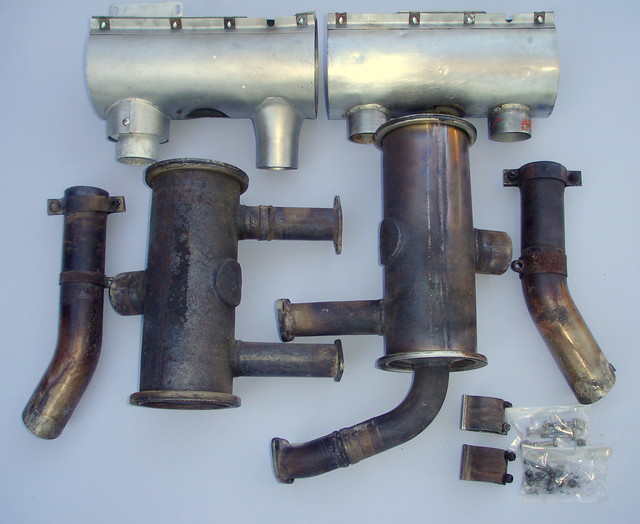 Continental O200 Aircraft Engine Exhaust System, Cessna 120 140 150 eBay