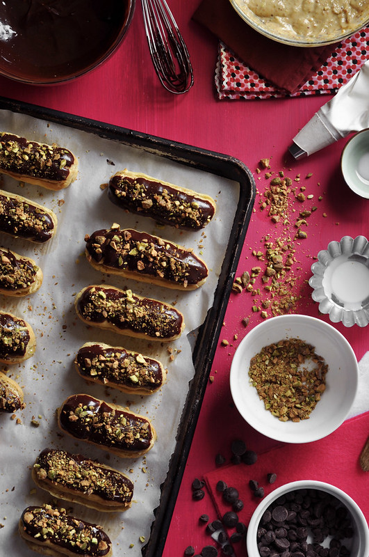 Pistachio Eclairs The Candid Appetite