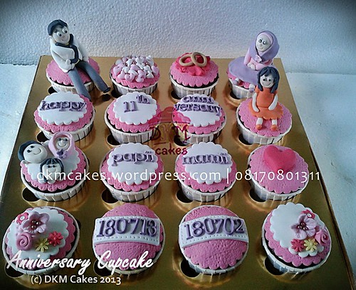 Anniversary Cupcake – DKM Cakes – Toko Kue Online Jember