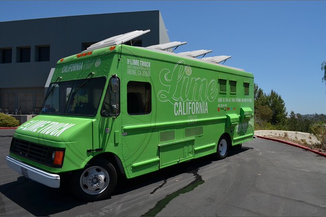 California Sensation Lime Truck coming to Singapore; Pop Up Food Truck