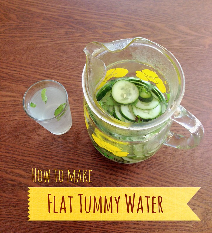 Flat Tummy Water Recipe Wifely Steps