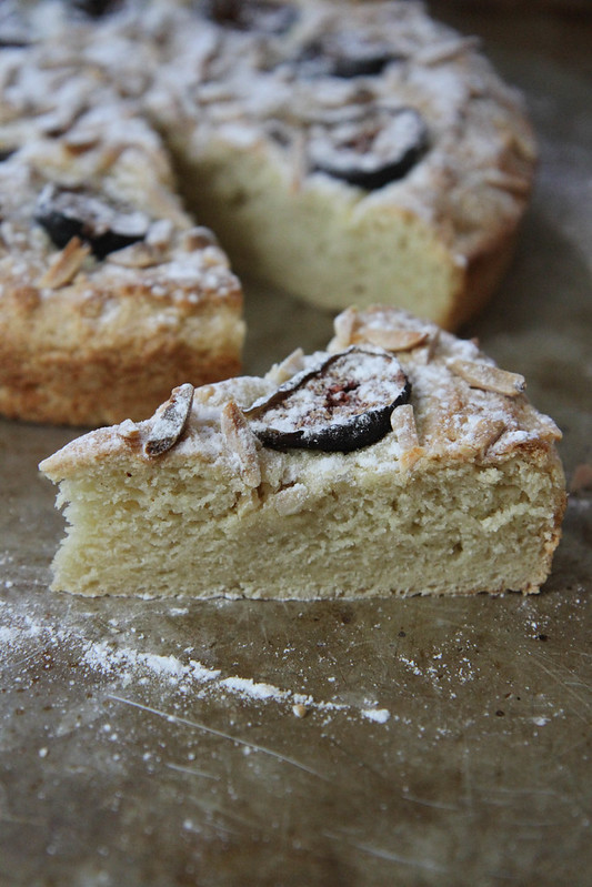 Fig Almond Cake (gluten free and vegan) Heather Christo