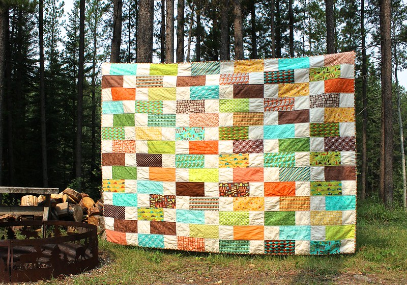 Cora Quilts S'more Love Camper Quilt