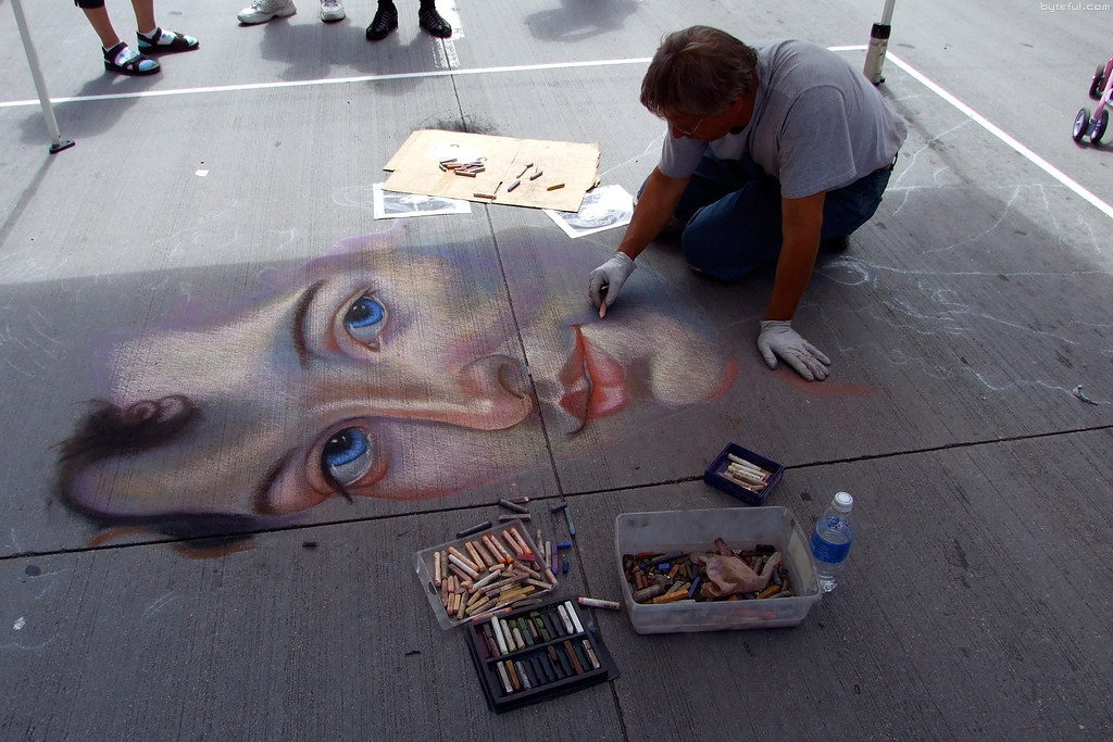 Denver Chalk Art photos • Aravinda Loop