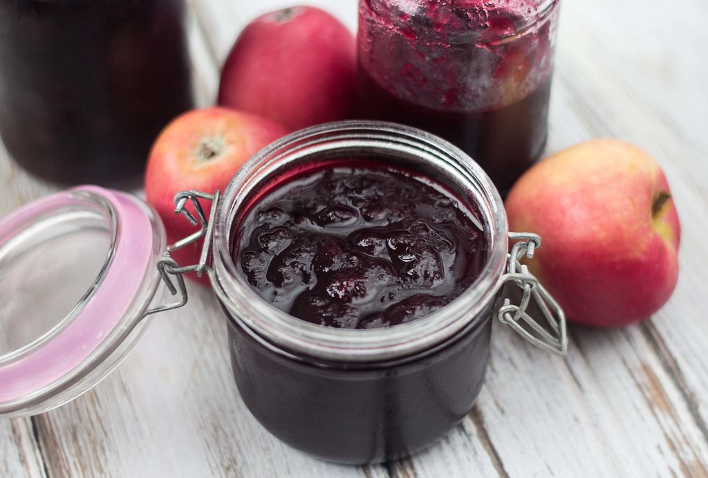 Blueberry and Apple Jam easy and delicious recipe