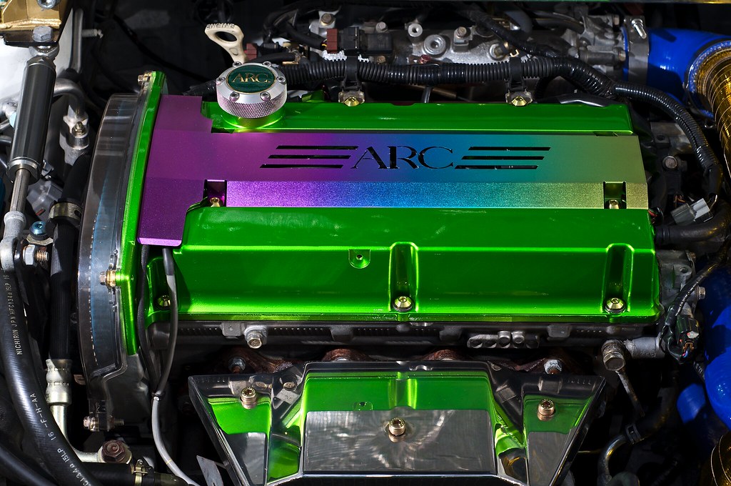 "Fortune Green" Anodized look Candy Valve covers