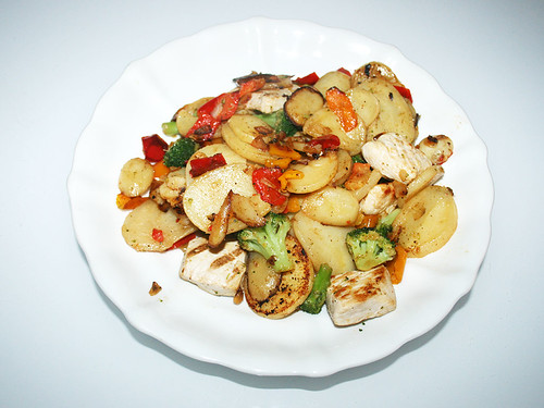 bratkartoffel hähnchen