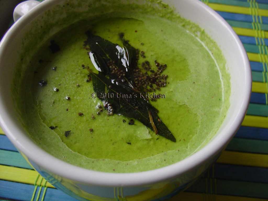 Cilantro Coconut Chutney Uma's Kitchen