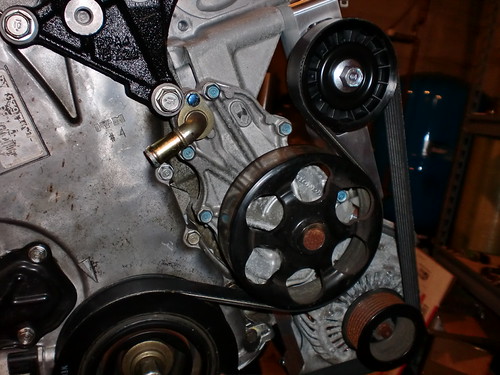 How to type s water pump and oil cooler with k24 .. The K