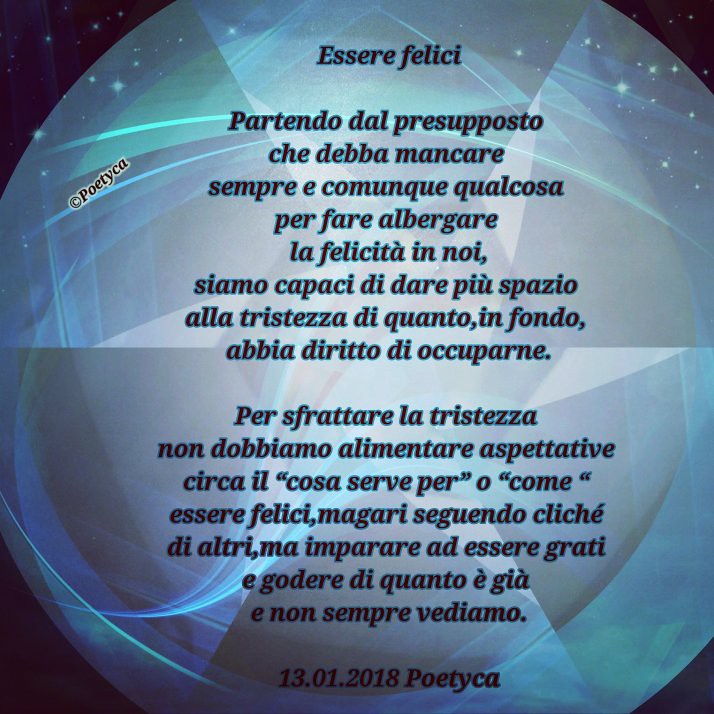 Essere Felici Poesia Poesie Image