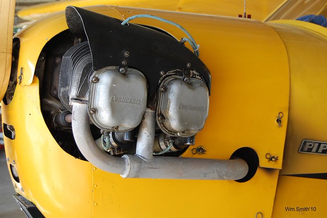 Continental Aircraft Engines | Piper Cub Engine | By: Bill's_Eye_View