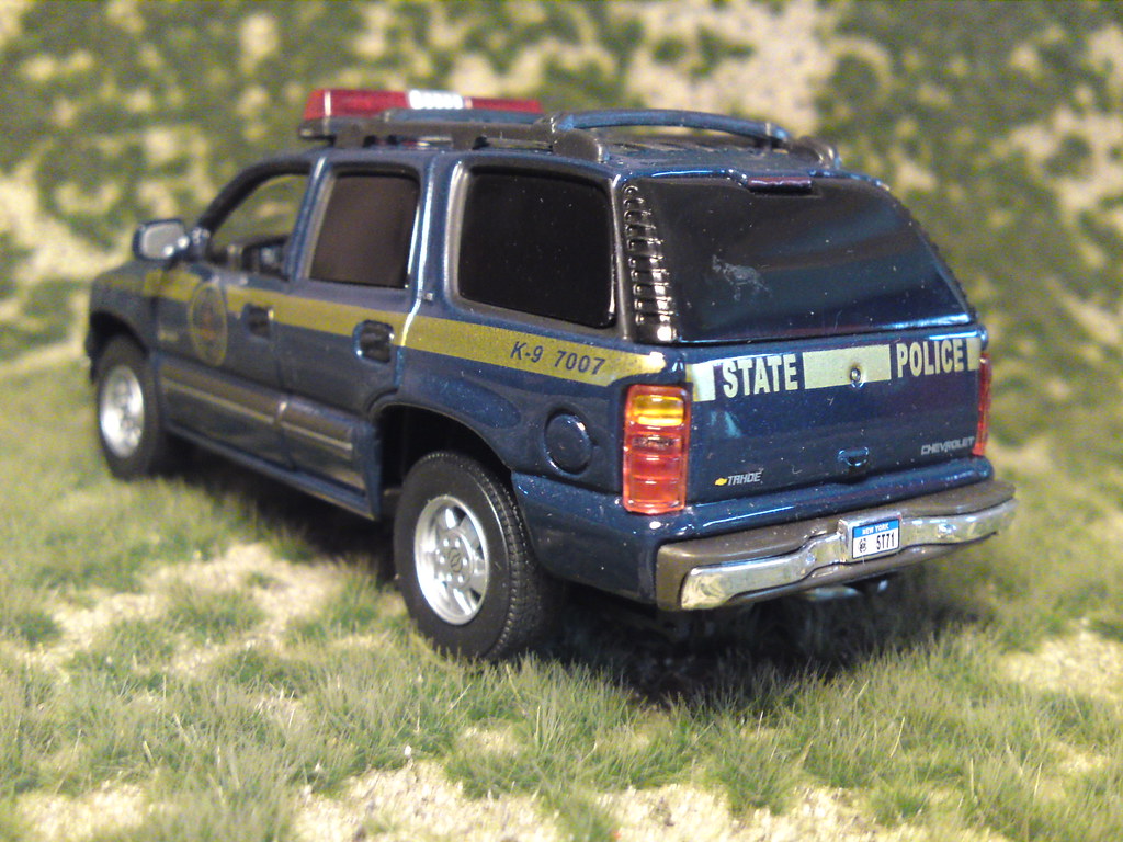 Chevrolet Tahoe, New York State Police, State Trooper, K9 Unit. 911 a