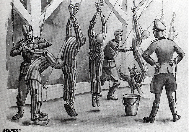 43Hanging torture a drawing A survivor after the end of… Flickr