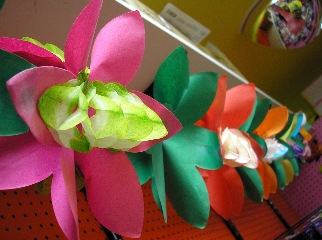 Tropical Flower Garland a photo on Flickriver