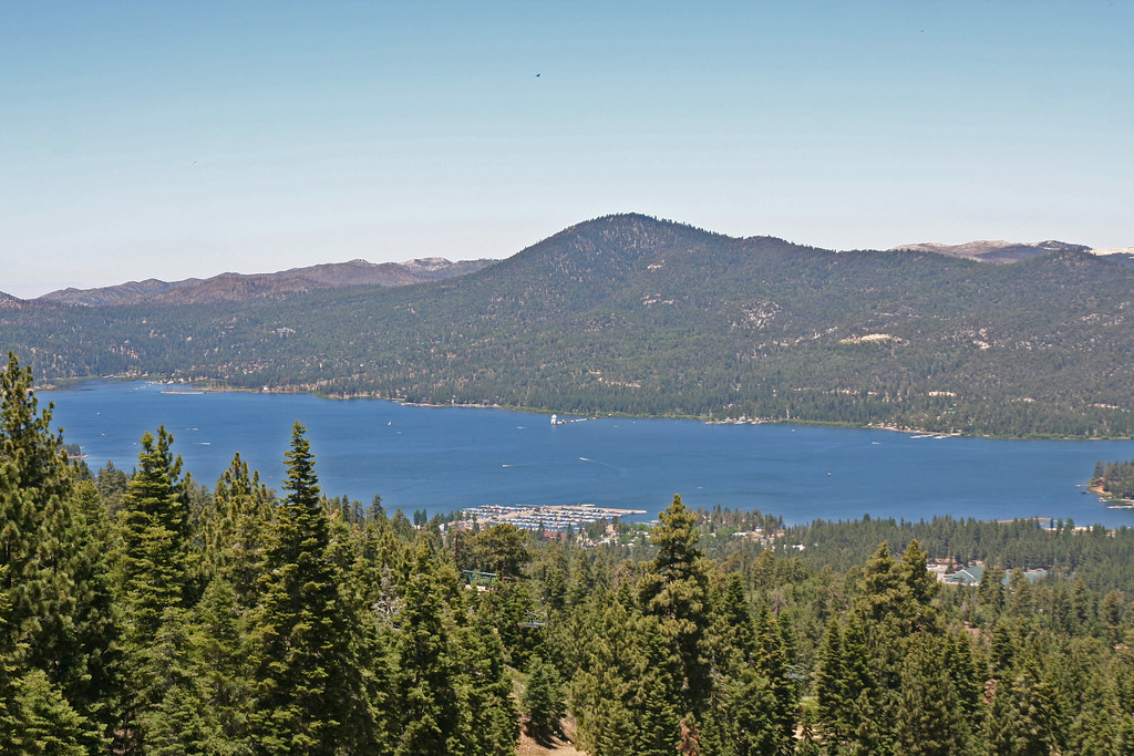 Elevation of Big Bear Lake, CA, USA Topographic Map Altitude Map