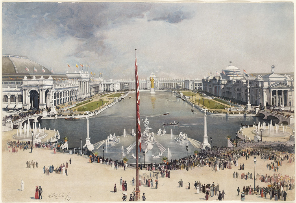 1893 Chicago Columbian Exposition The Ferris Wheel