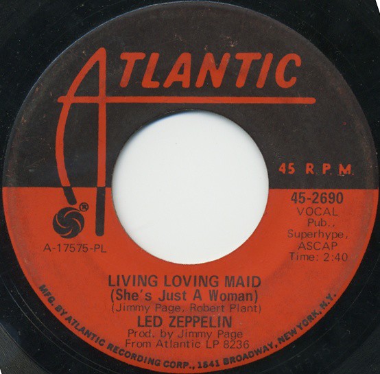 Led Zeppelin Living Loving Maid (She's Just A Woman) Flickr Photo