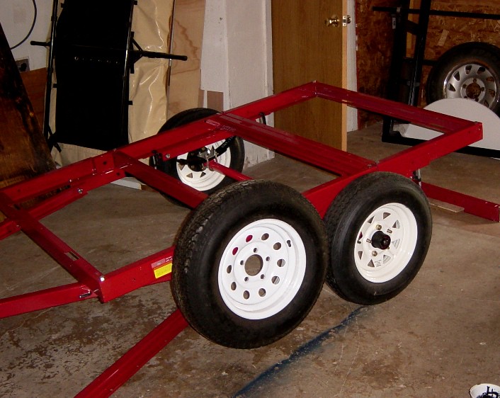 Fitting larger tires on a HF frame Tventuring Adventure Trailer Forum