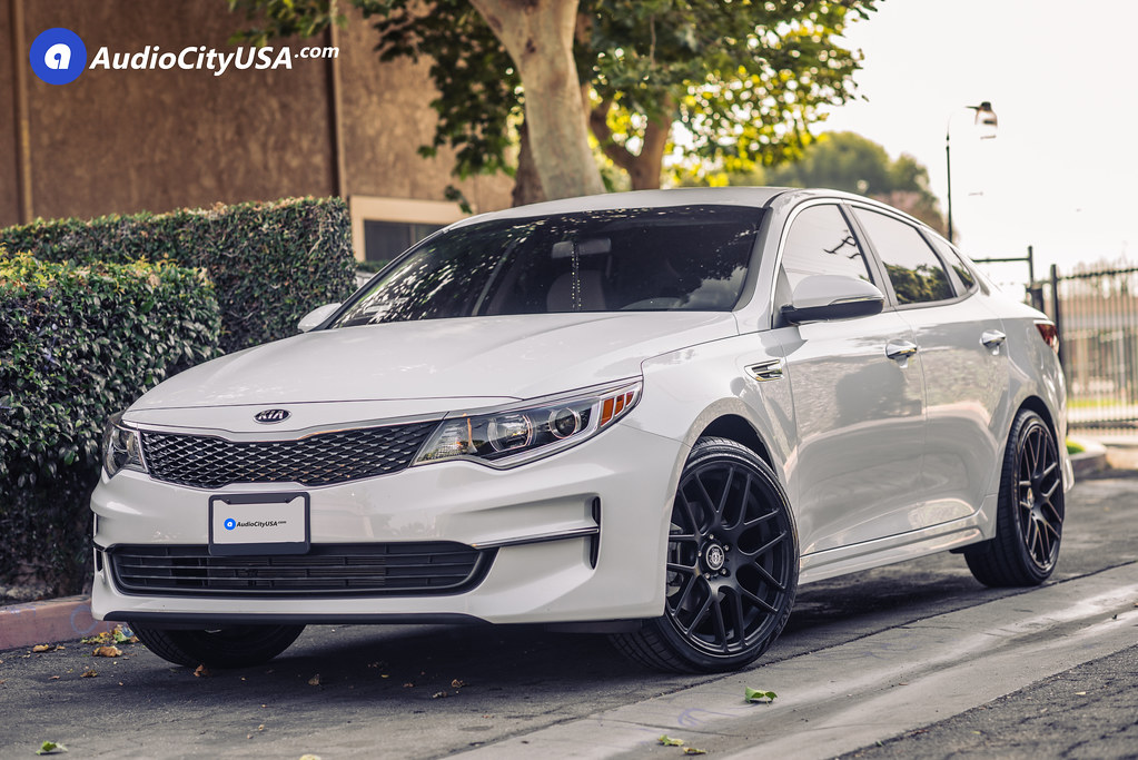 2017 Kia Optima 19" Curva C7 Matte black 2254019 Tires AudioCityUsa
