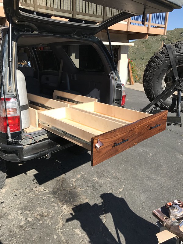 Rago Fabrication Modular Storage Panel System For 4Runner.