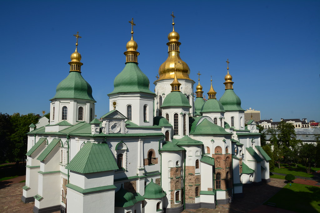 Cathédrale SainteSophie de Kiev La cathédrale SainteSoph… Flickr
