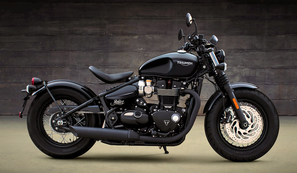 Triumph 1200 BONNEVILLE BOBBER Black 2018 Galerie moto