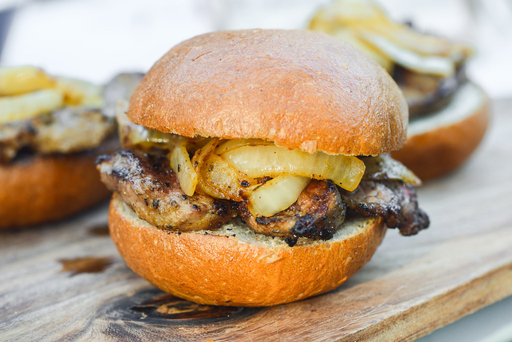 Schwenkbraten Grilled German Pork Chop Sandwiches The Meatwave