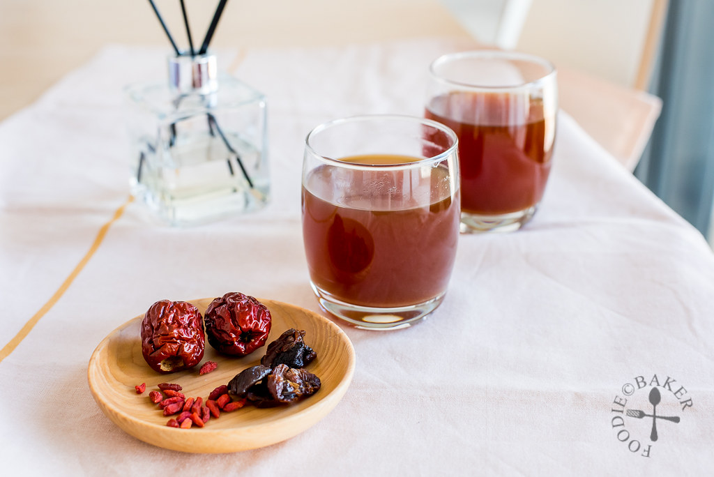 Red Date Longan Tea with Goji Berries