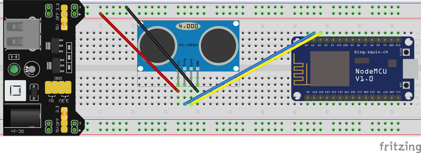 ESP8266 NodeMCU HCSR04 Ultrasonic Sensor With Arduino IDE, 59 OFF