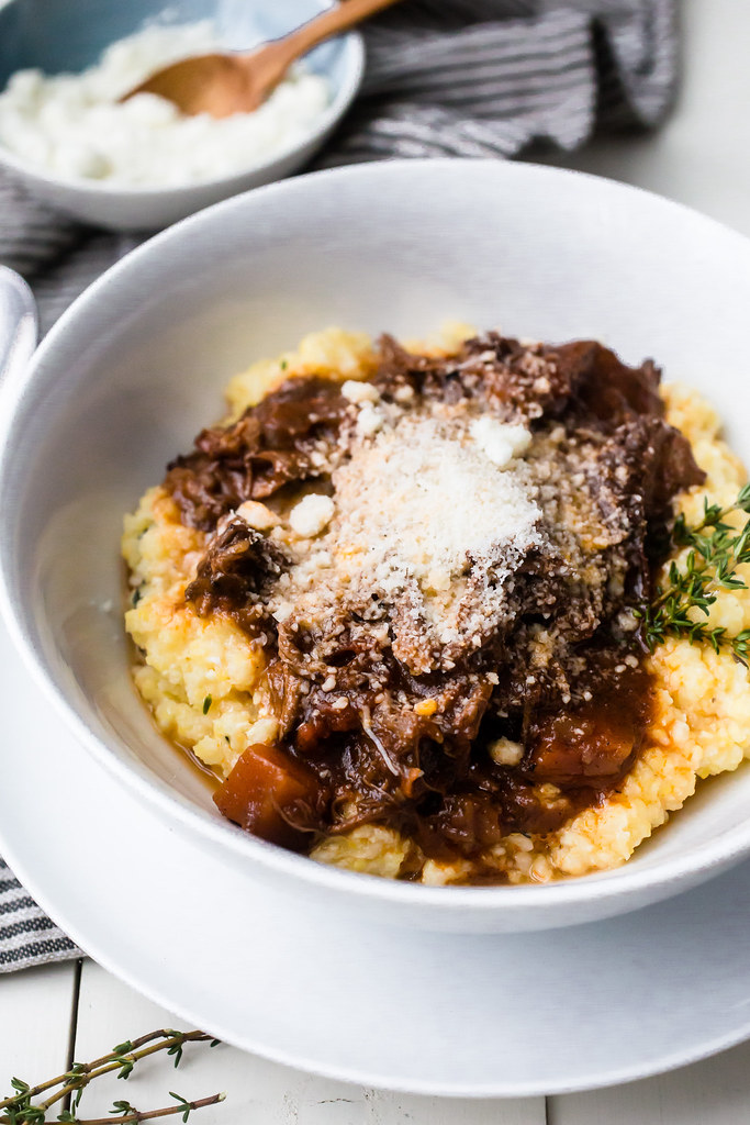 Short Ribs Ragu with Parmesan Polenta Smells Like Home
