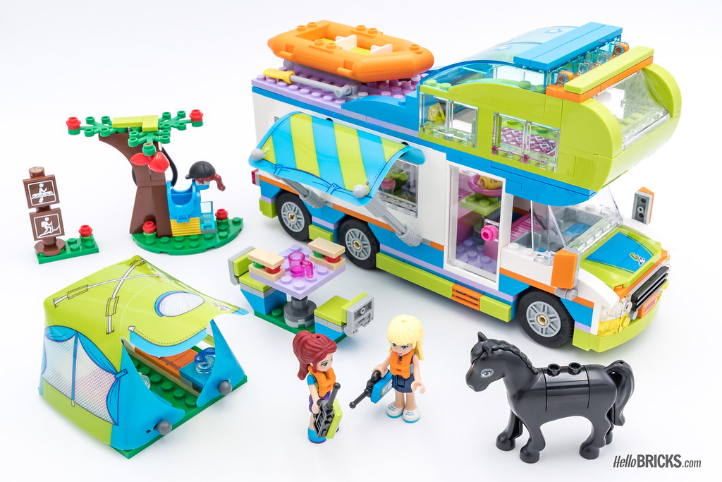 REVIEW LEGO Friends 2018, partie 4 véhicules, cabane, maison et conclusion HelloBricks