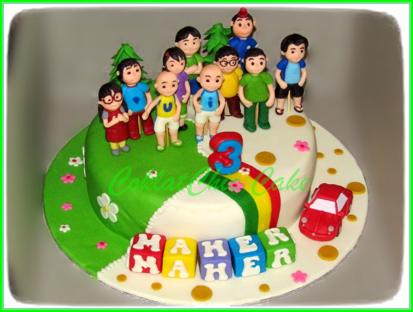 Ipin dan Upin Page 2 COKLATCHIC CAKE