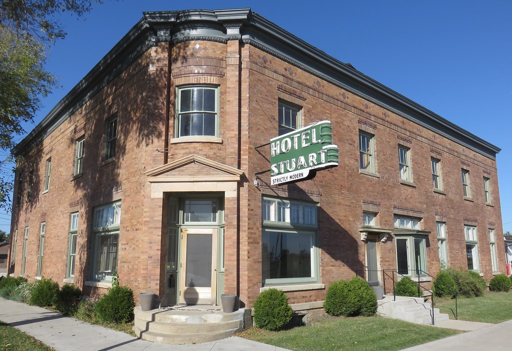 Elevation of Victor Ave, Stuart, IA, USA Topographic Map Altitude Map