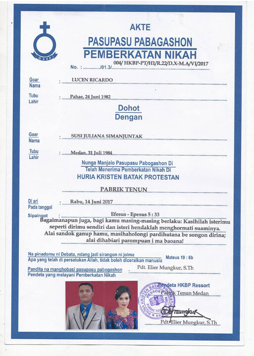 Surat Nikah Kristen / Mengurus Akta Nikah Hilang Begini Caranya Cermati Com