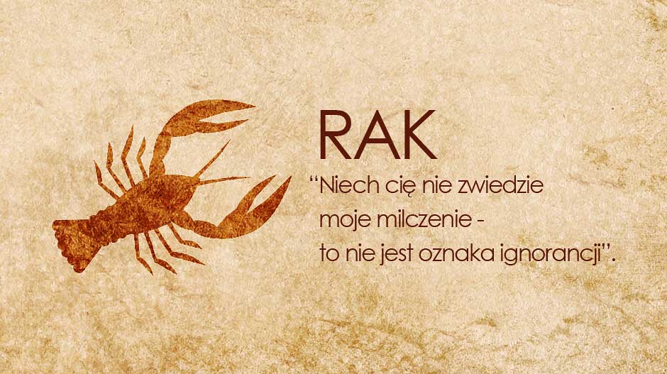 Horoskop Rak Znak zodiaku Rak horoskop opisowy