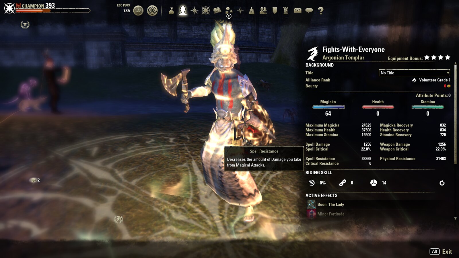 My Templar tanking build — Elder Scrolls Online