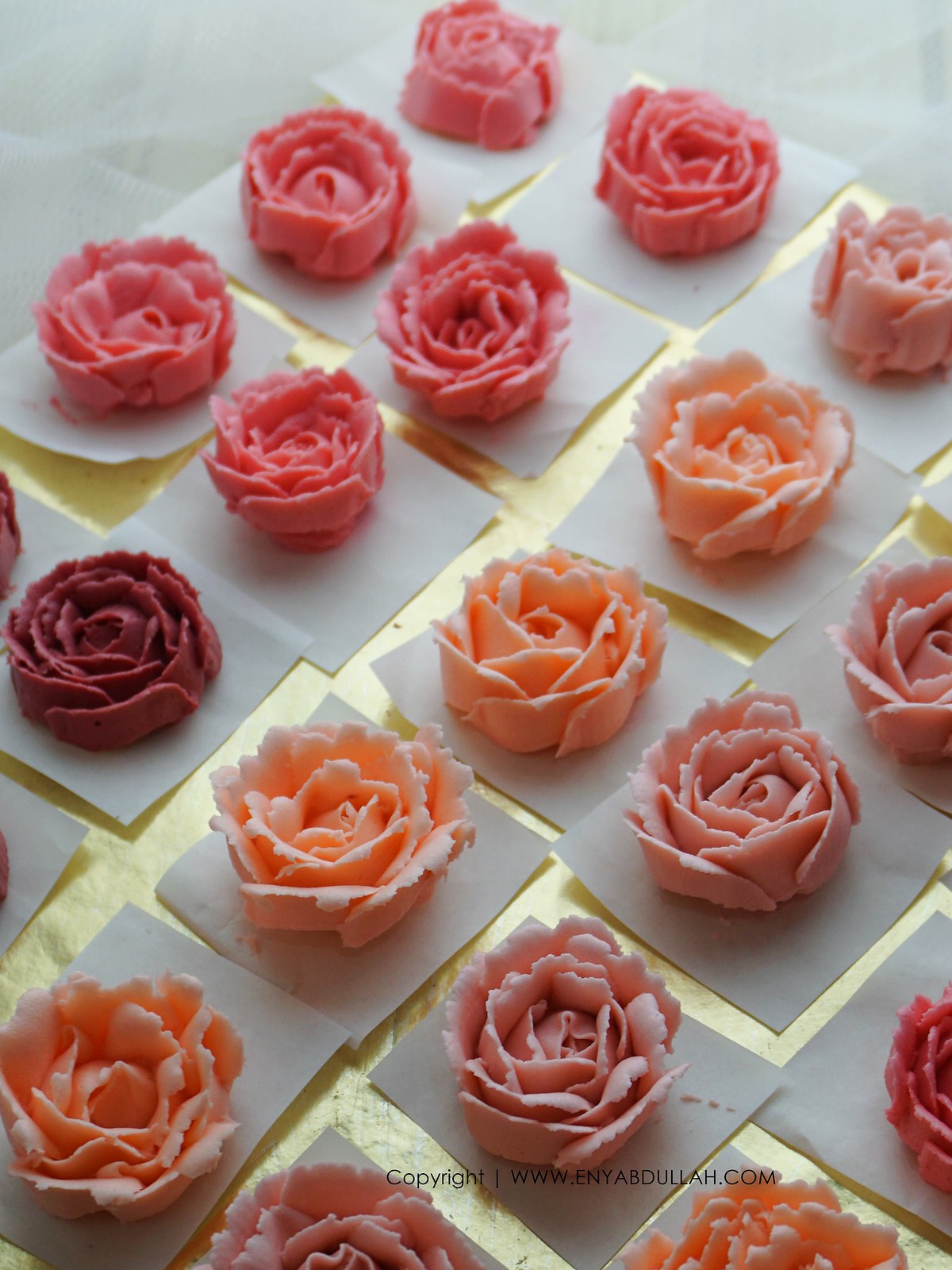 Resepi Bunga Buttercream