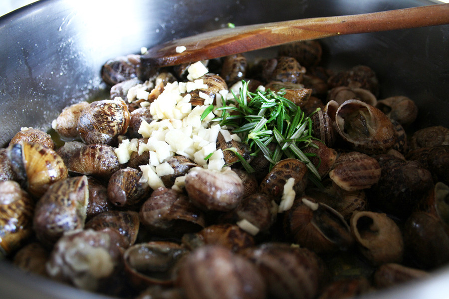 Snails in Olive Oil, Garlic and Rosemary The Glutton Life