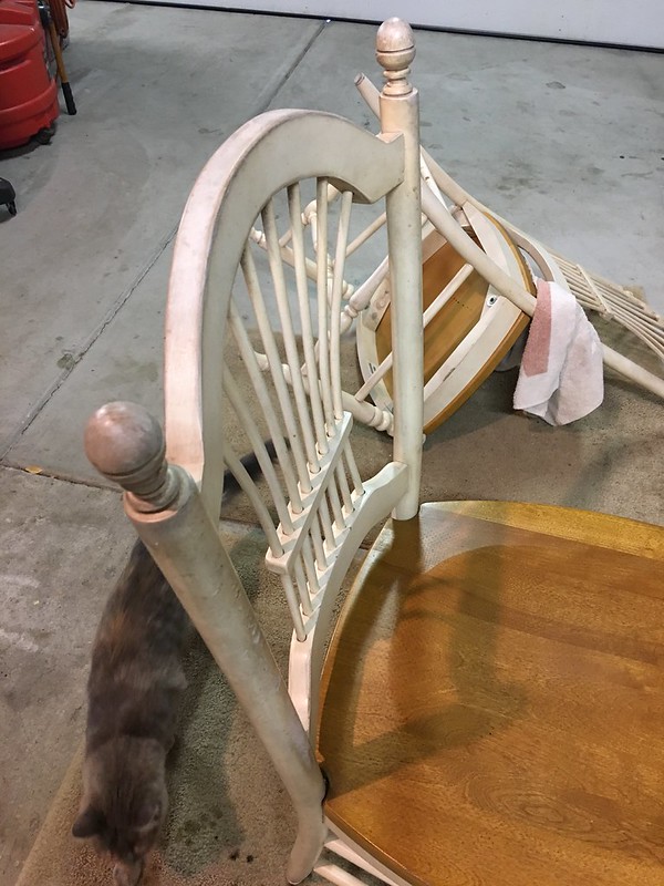 Ethan Allen kitchen set refinish Woodworking Talk