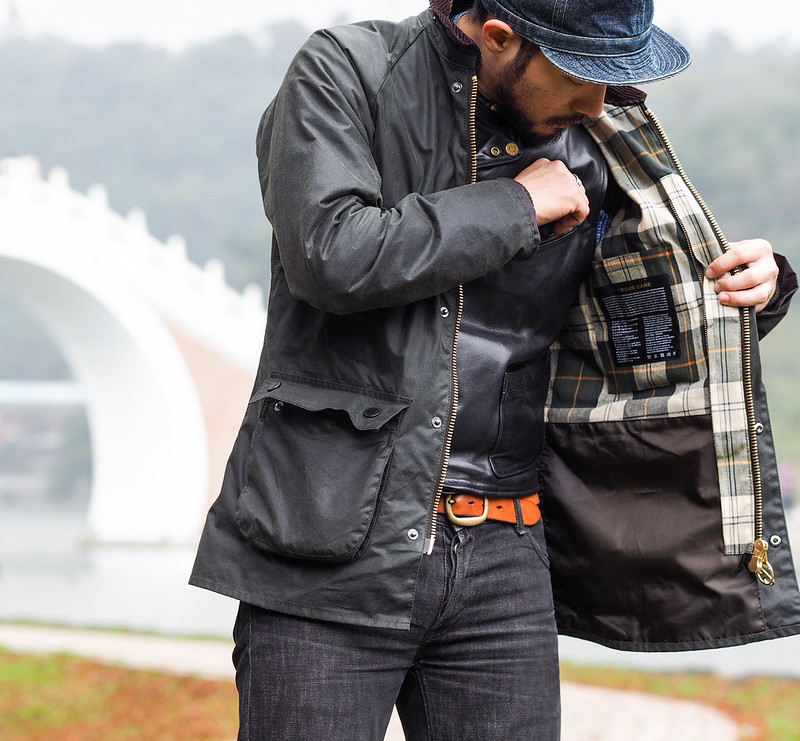 英士經典 Barbour Bedale Sl Sage Wax Jacket Shuai Bar 帥吧