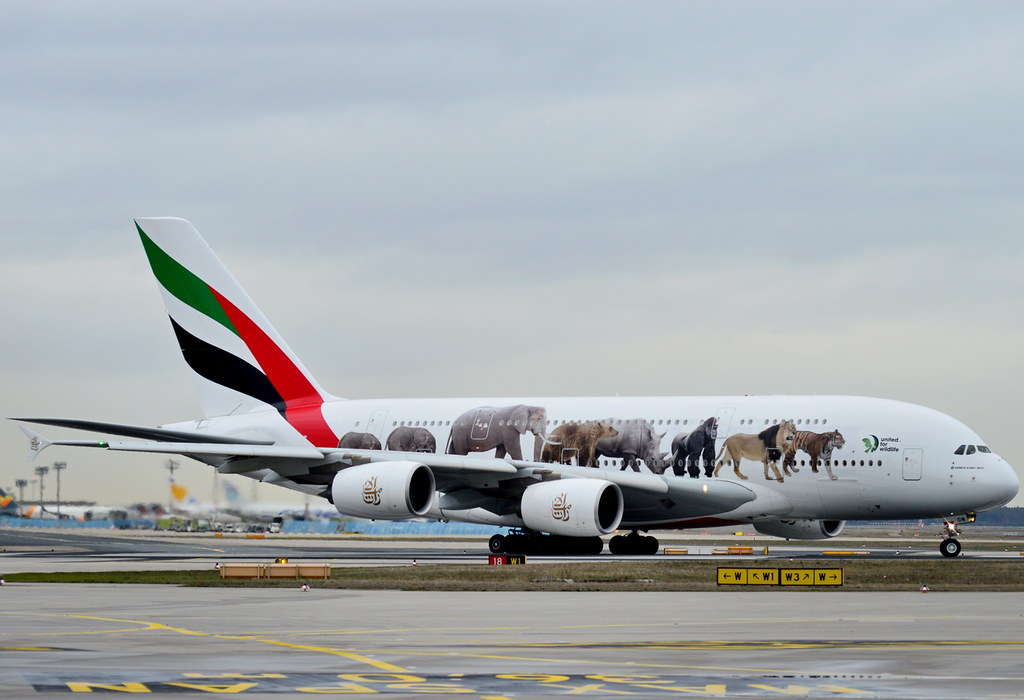 Airbus A380 800 United Airlines