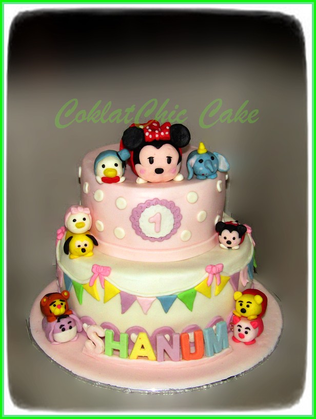 Kue Ulang Tahun Disney Tsum Tsum Berbagai Kue