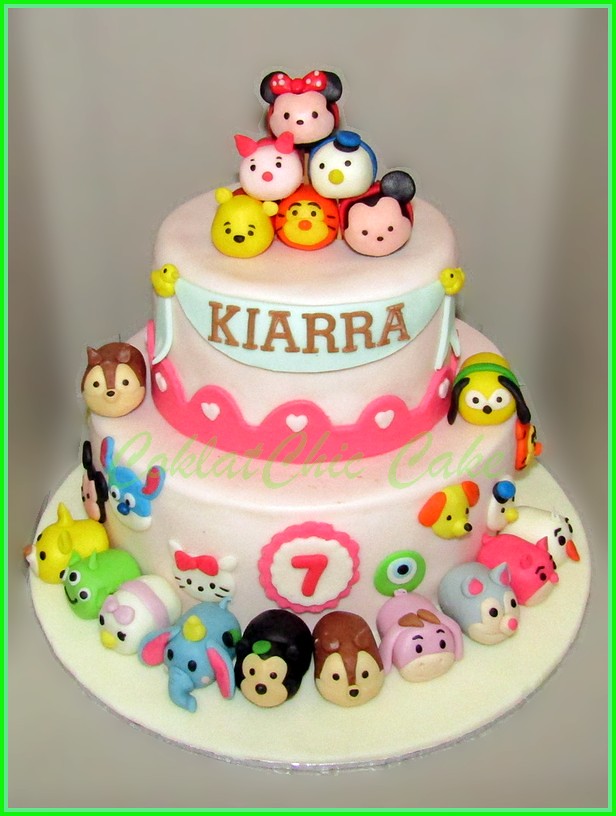 Kue Ulang Tahun Disney Tsum Tsum Berbagai Kue