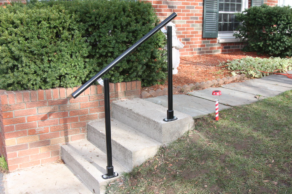 Stair Railing Ideas Our Customers Share their Step Handrail Installations