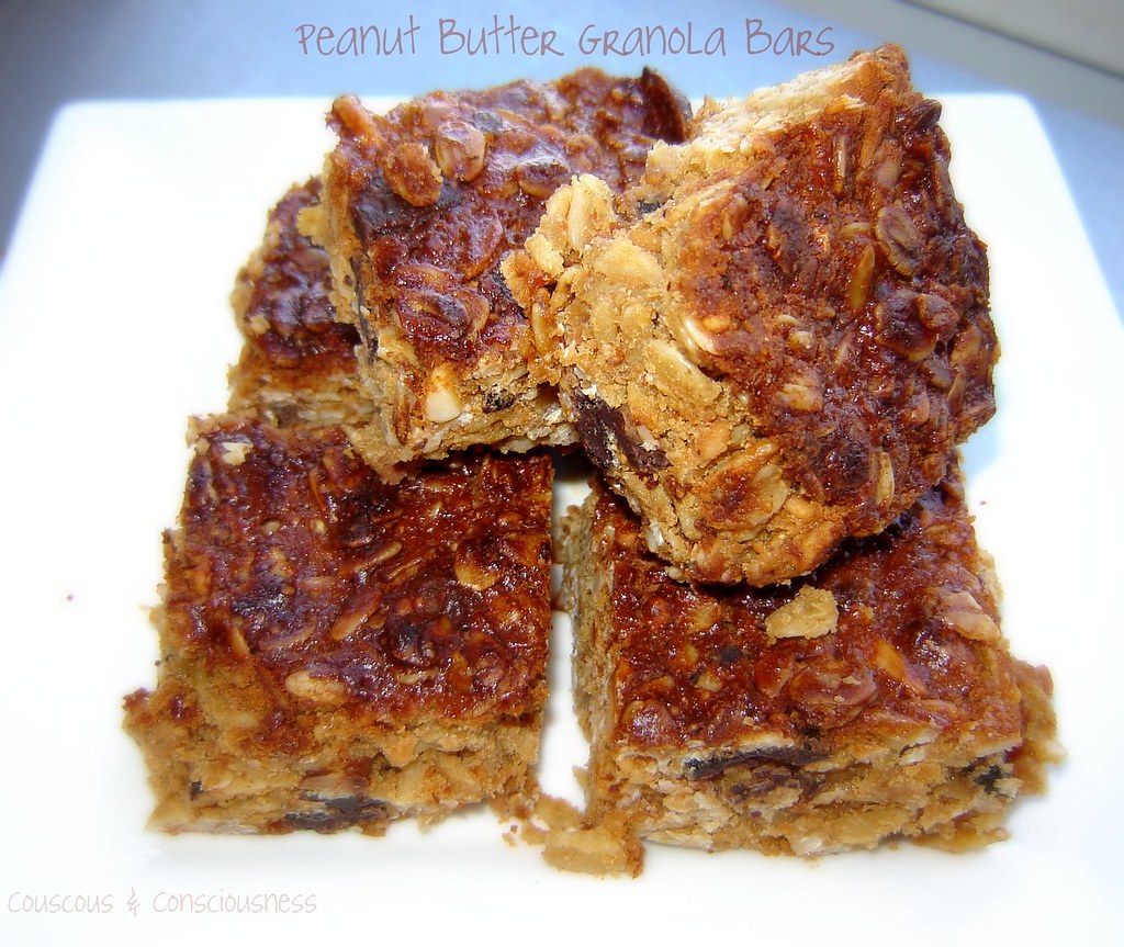 Couscous & Consciousness Peanut Butter Granola Bars