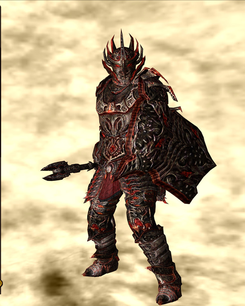 The Fantasy Art of Elder Scrolls IV Oblivion Daedric Armor