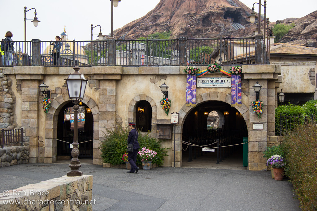 DisneySea Transit Steamer Line Mediterranean Harbor Port at Disney