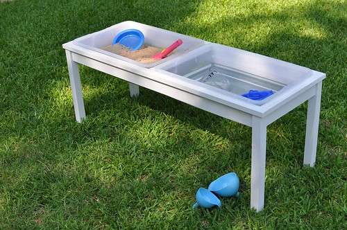 Bumble & Bean DIY Farmhouse Sand and Water Table